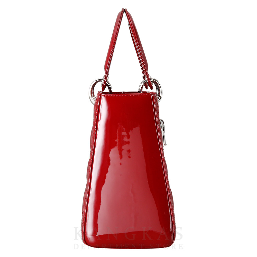CHRISTIAN DIOR(USED)크리스찬디올 레이디디올 페이던트 미듐 레드